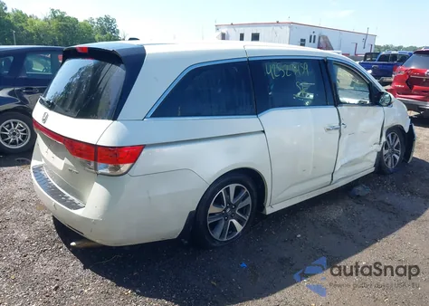 2014 Honda Odyssey Touring/Touring Elite из США, поврежденный, VIN 5FNRL5H94EB071788